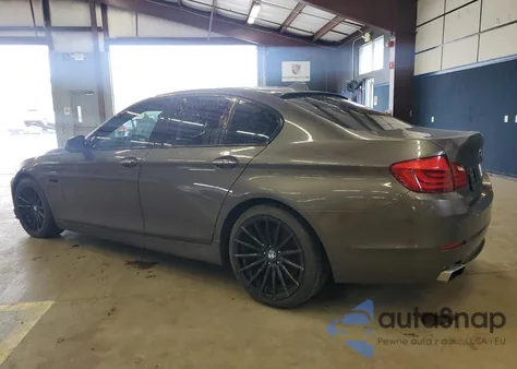 2011 BMW 550 Xi из США, поврежденный, VIN WBAFU9C55BC784846